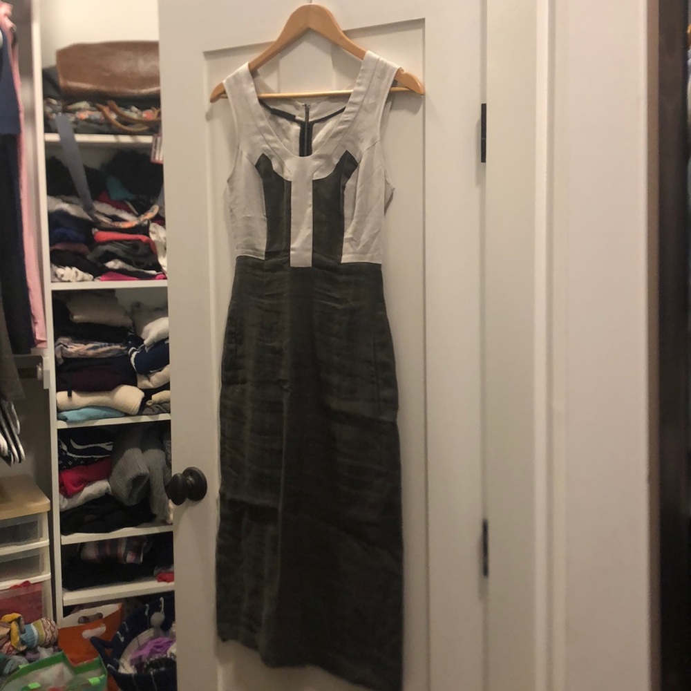 EUC 100% linen Narciso Rodriguez dress